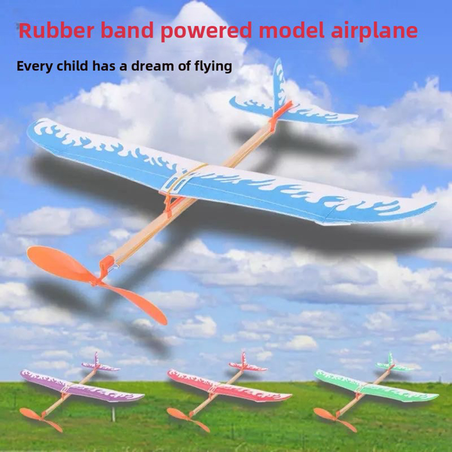 Kids Outdoor Activity Toys - Kit de Aviones de Goma para