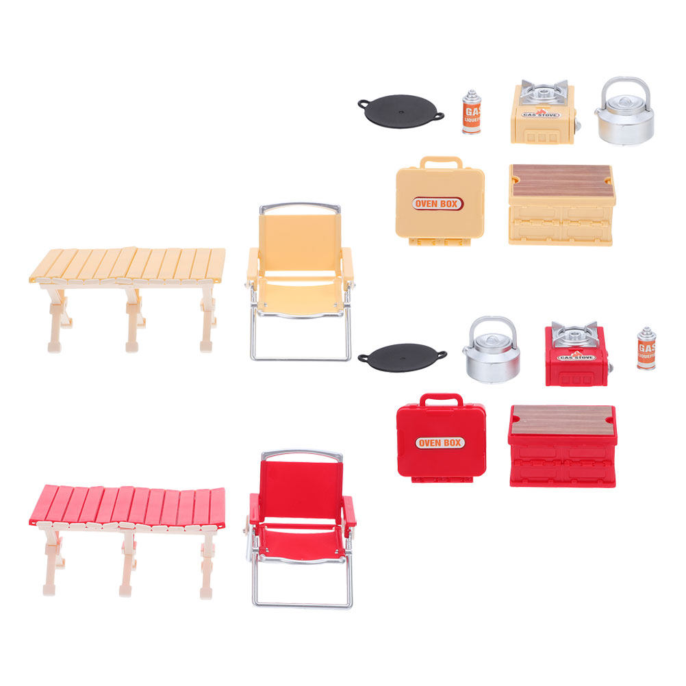 Kids Outdoor Chair And Table - 2 Juegos de Sillas Plegables en