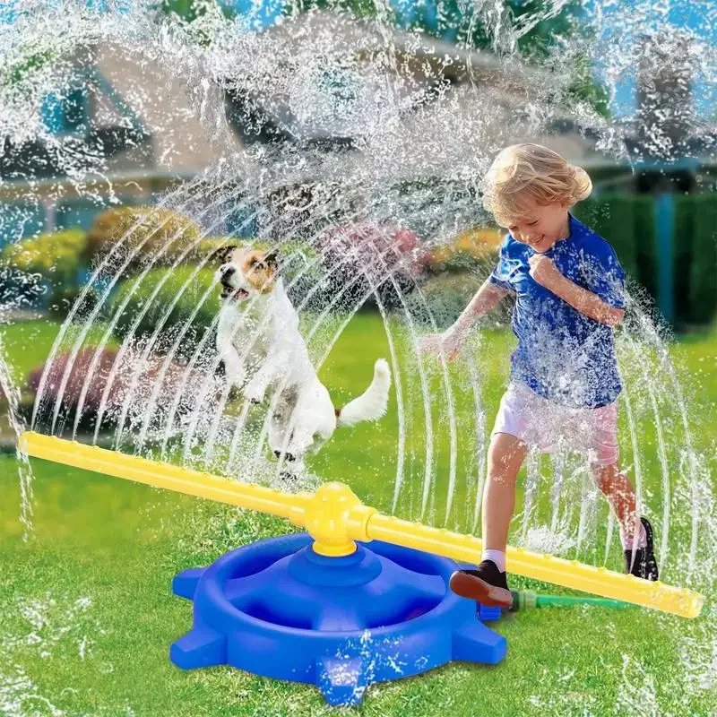 Kids Outdoor Yard Tools - Aspersor de agua giratorio de 360