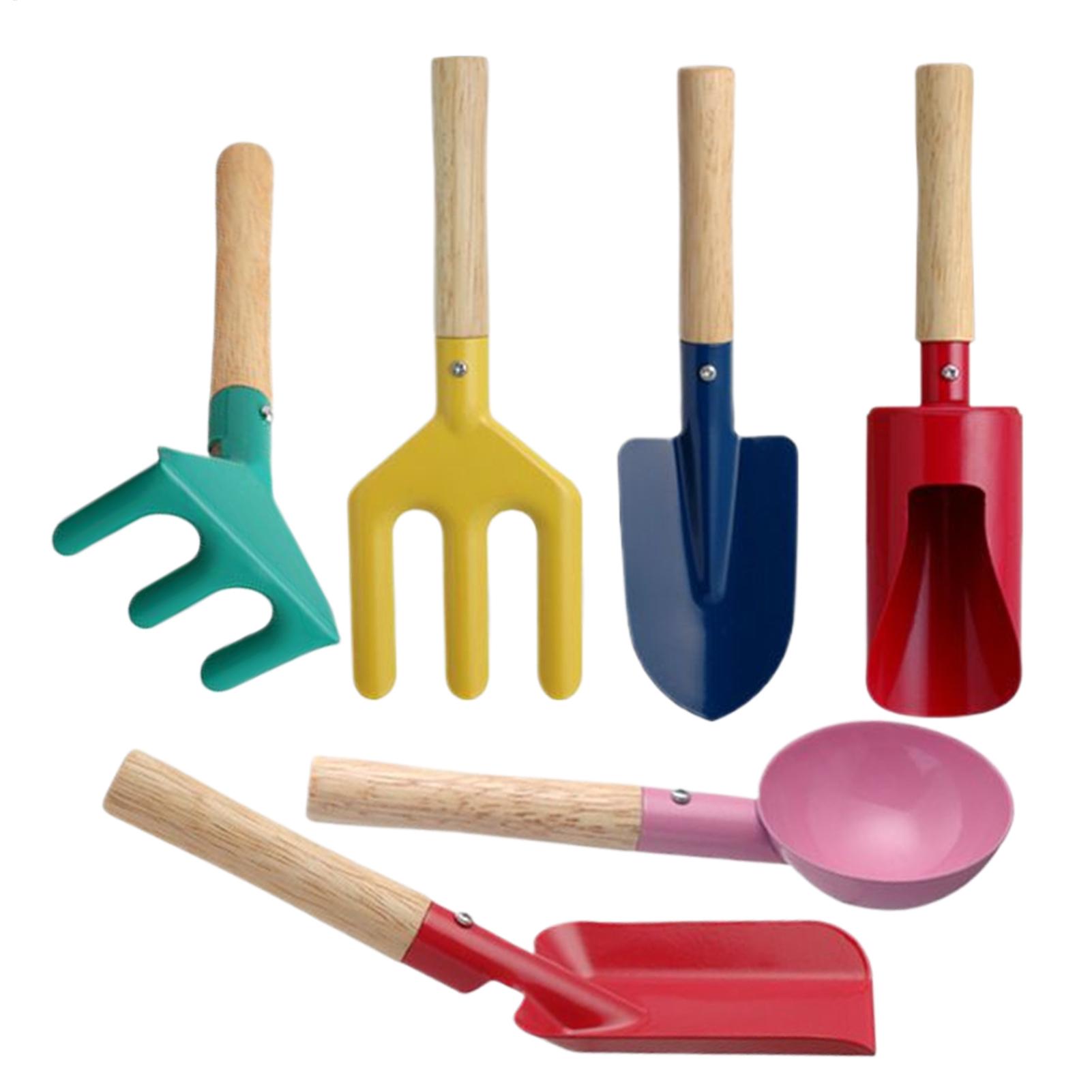Kids Outdoor Yard Tools - Kit Educativo Portátil de Herramientas de
