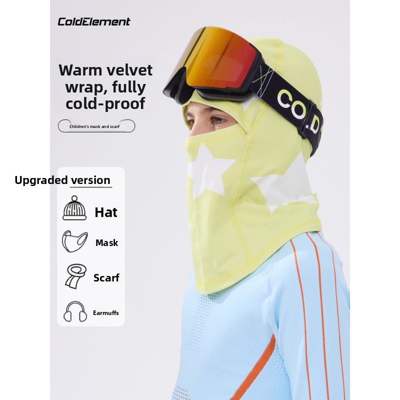 Kids Outdoor Gloves - Máscara de esquí para niños Coldelement: