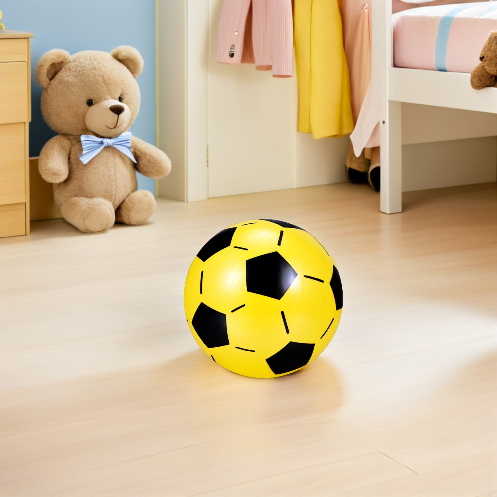 Kids Outdoor Ball - 4 pelotas de fútbol inflables para