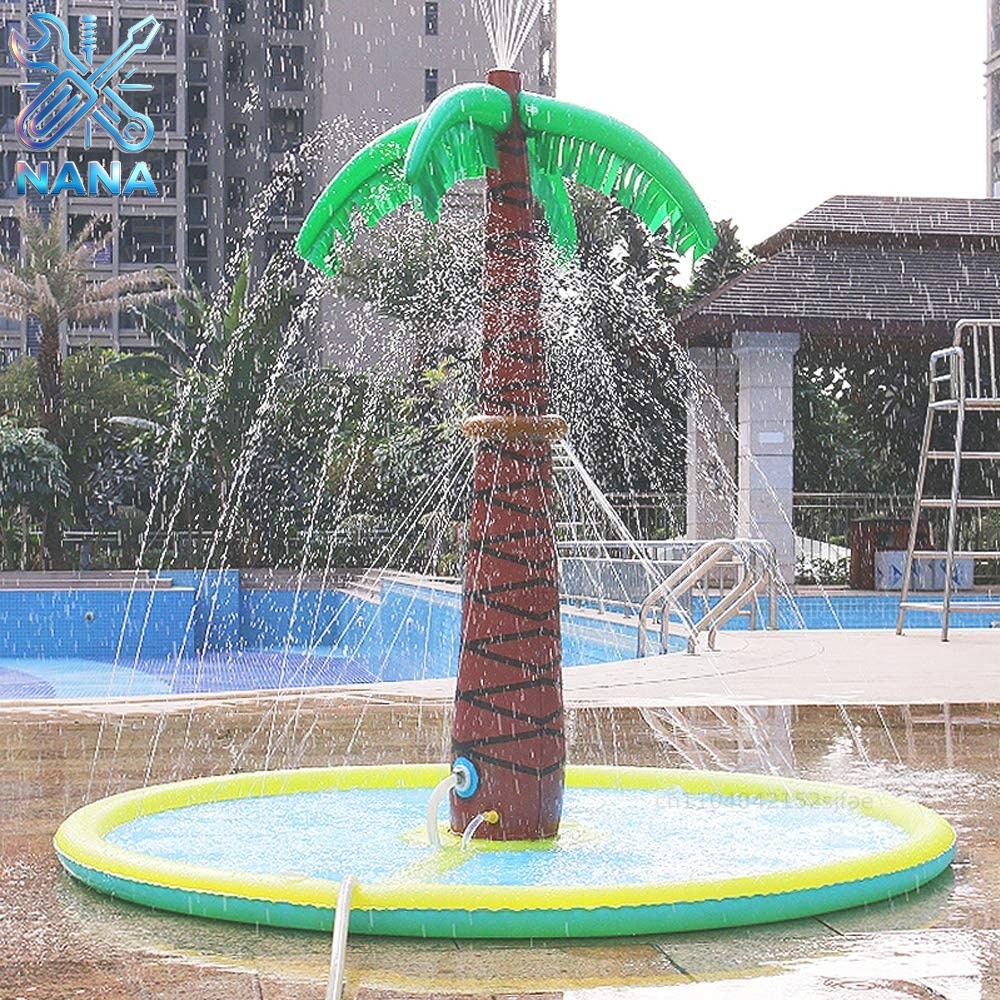 Sprinkler Splash Pad - Alfombra Inflable de Agua con Forma
