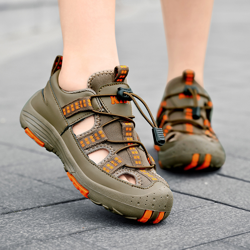 Kids Outdoor Wear - Sandalias deportivas antideslizantes para niños, zapatos