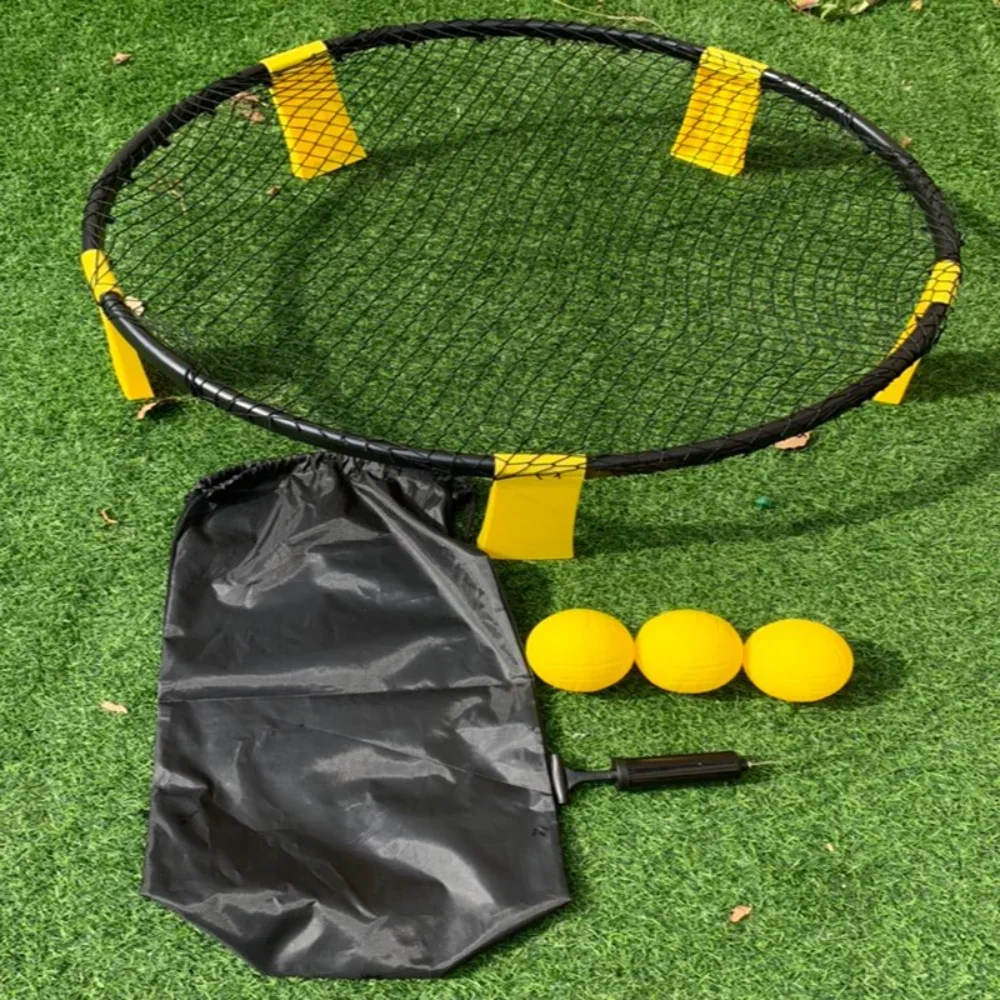 Kids Outdoor Volleyball Net - Juego de voleibol de playa, mini
