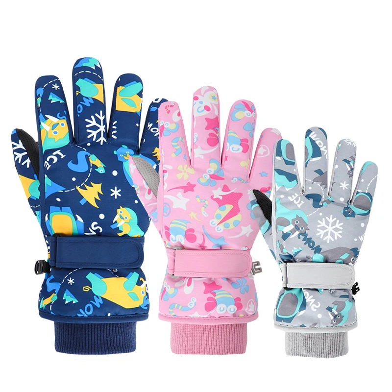 Kids Outdoor Gloves - Guantes de esquí de invierno para