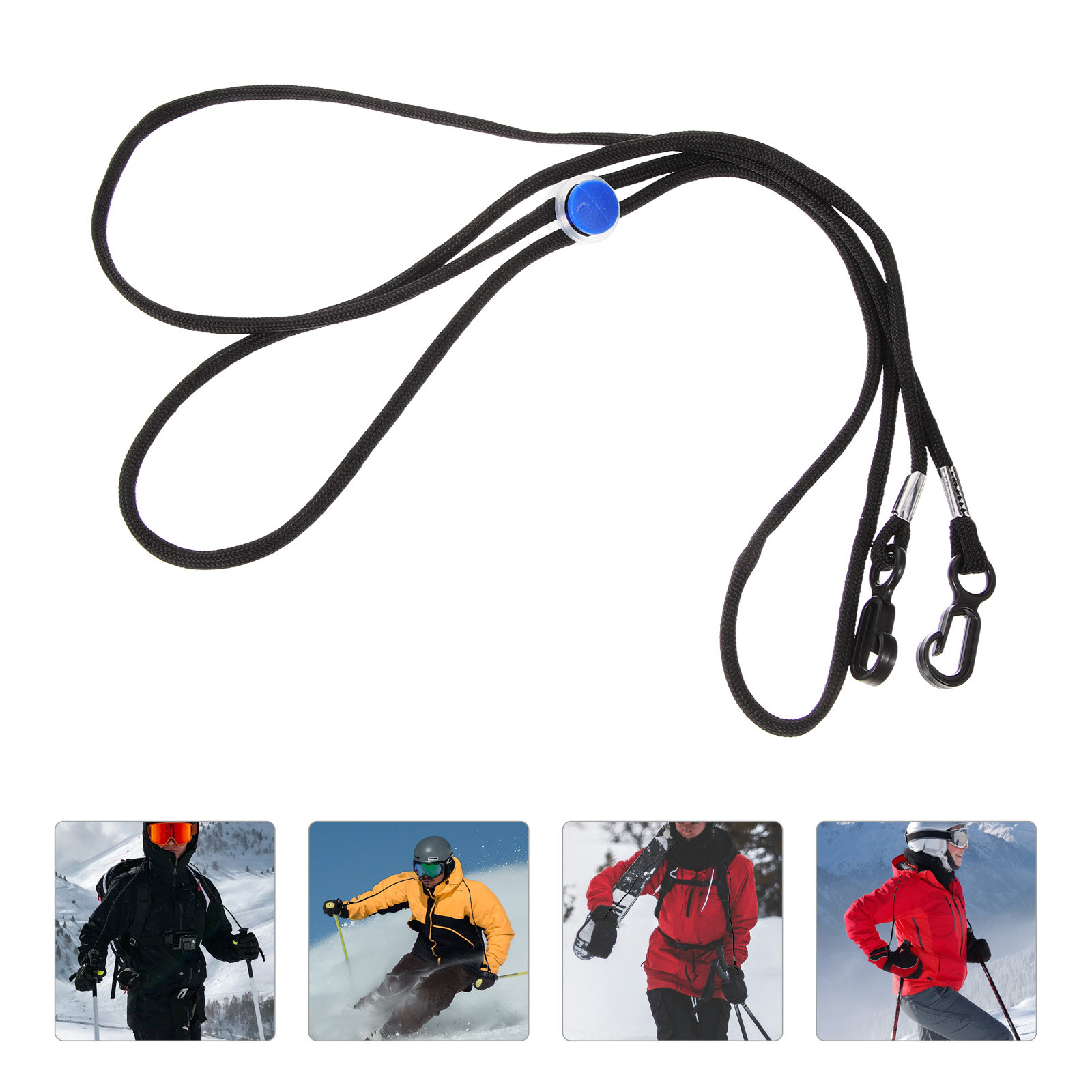 Kids Outdoor Gloves - Correa antideslizante para guantes, cuerda antipérdida