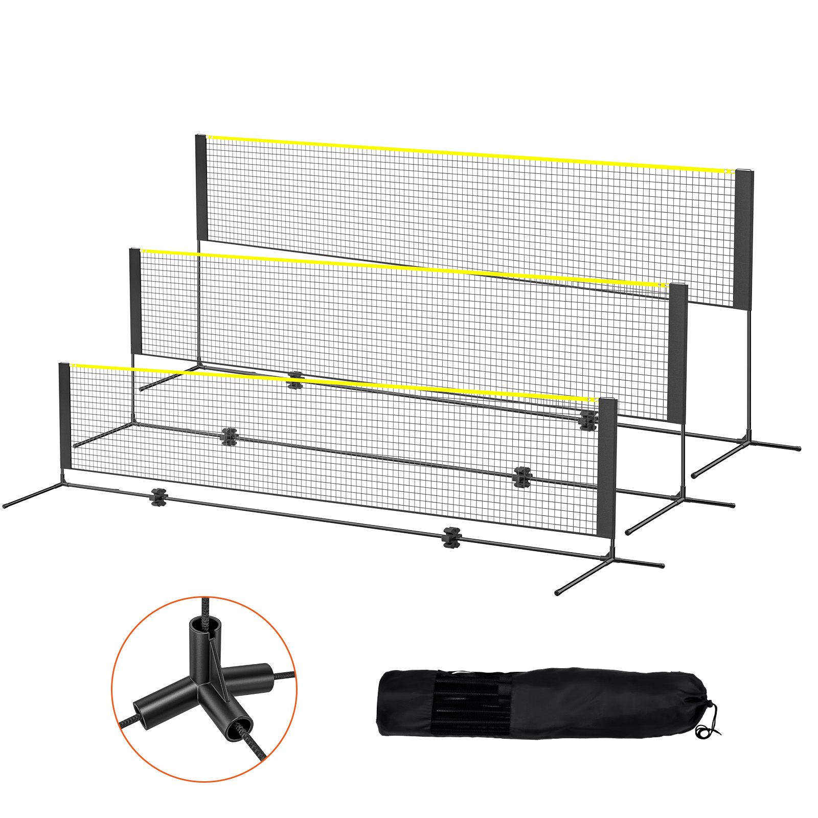 Kids Outdoor Volleyball Net - Red de bádminton, red de voleibol