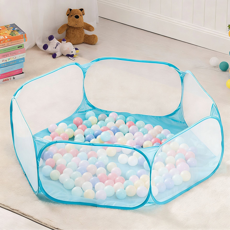 Kids Outdoor Play Yard - Piscina de bolas plegable y portátil