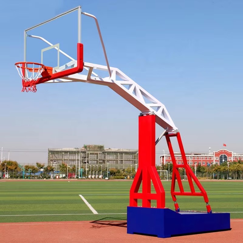 Basketball Hoop Outdoor - Tablero trasero de vidrio, aro de