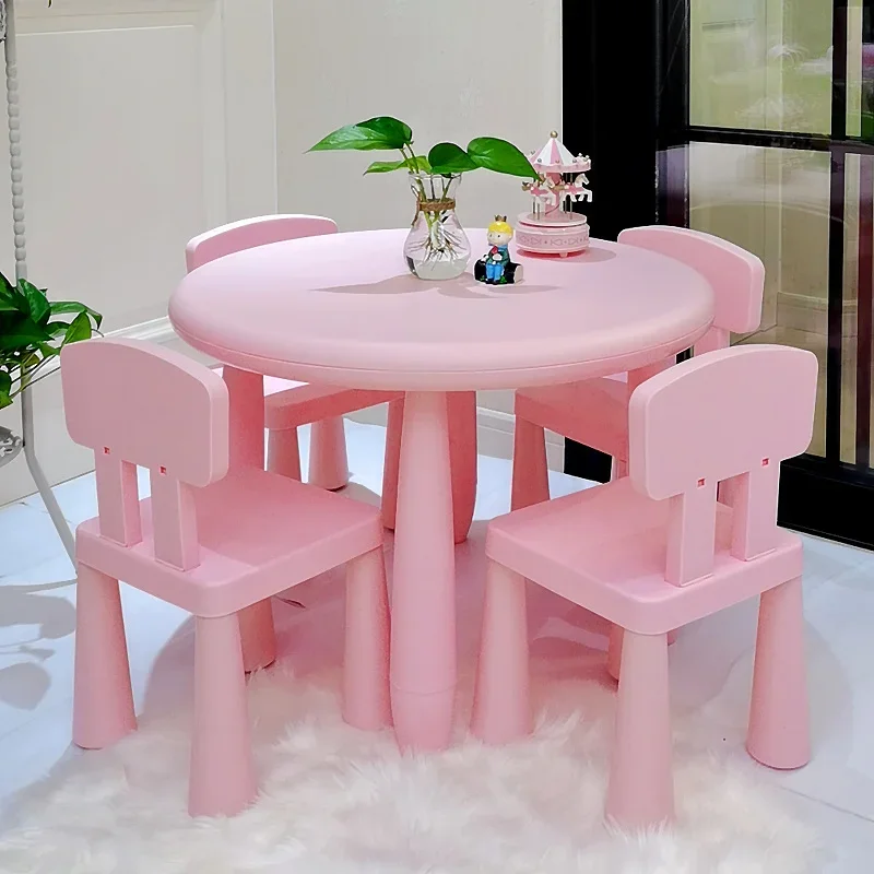 Kids Outdoor Table And Chairs - Juego de mesa y silla de