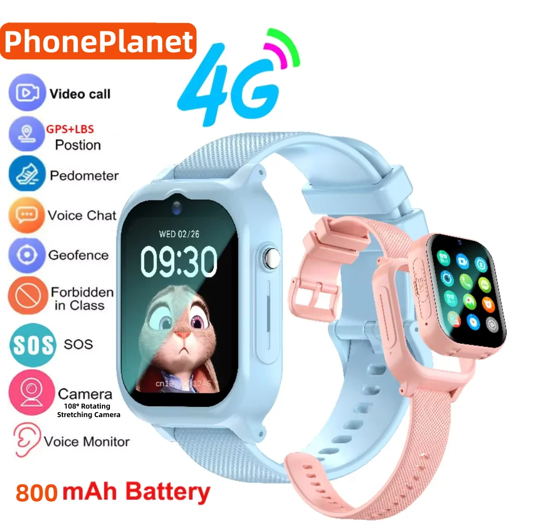 Kids Outdoor Wear - Reloj Inteligente 4G para Niños con