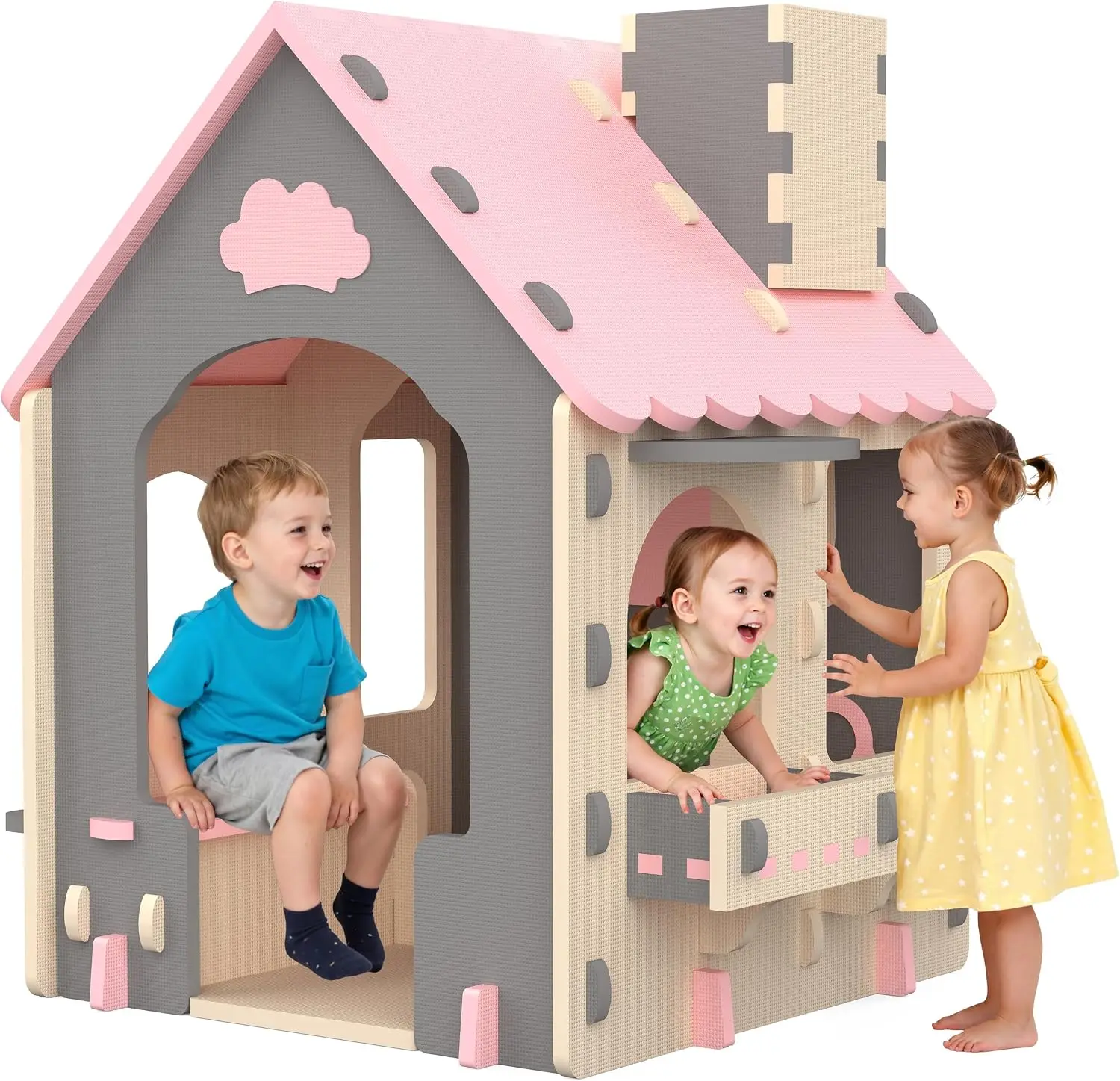Kids Outdoor House With Kitchen - Casa de Juegos Infantil con Temática