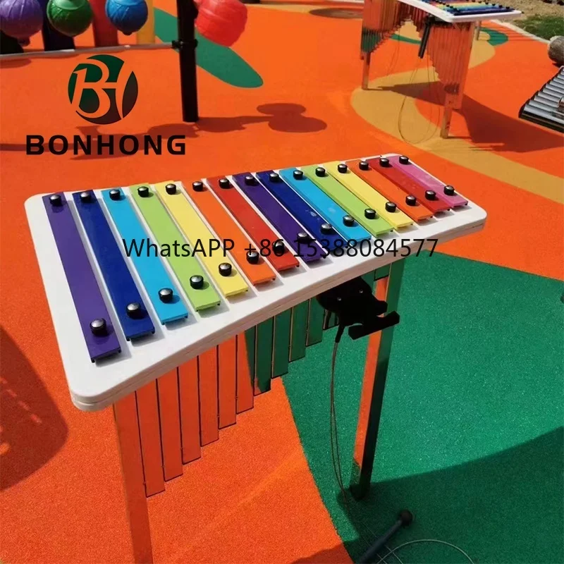 Kids Outdoor Xylophone - Instrumentos Musicales de Percusión Bonhong para
