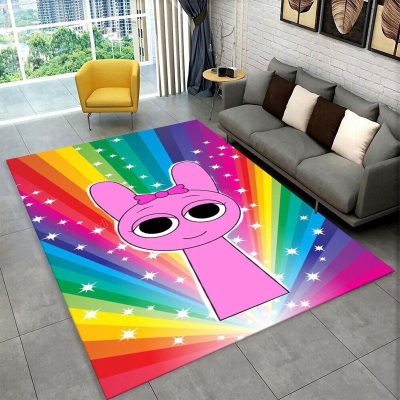 Kids Outdoor Flooring - Alfombra Antideslizante con Diseño de Música