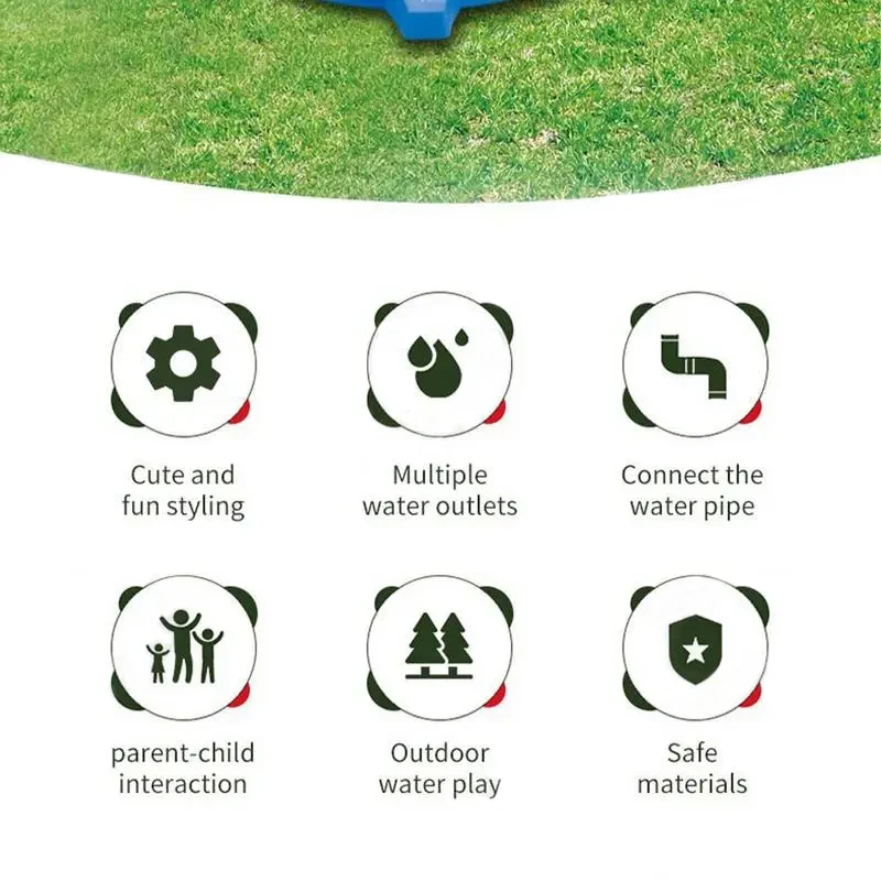 Aspersor de agua giratorio de  - Kids Outdoor Yard Tools reseña y precio