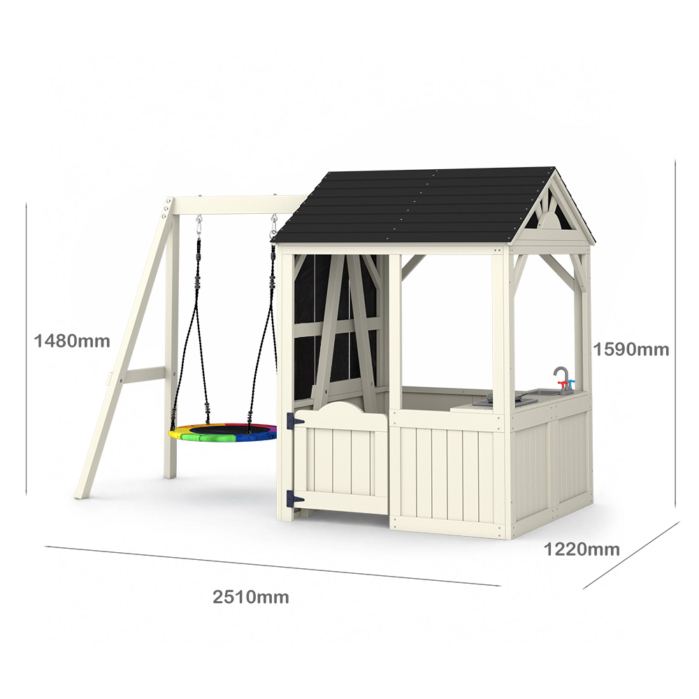 Muebles para Jardín, Casitas I - Kids Outdoor House With Kitchen reseña y precio