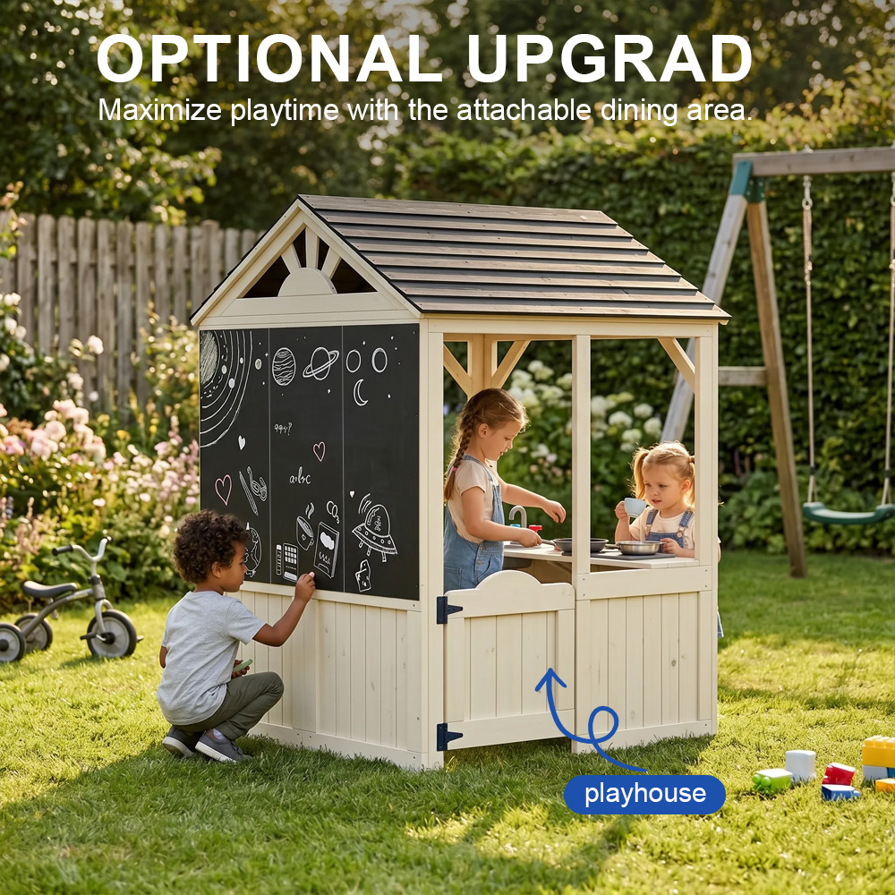Muebles para Jardín, Casitas I - Kids Outdoor House With Kitchen reseña y precio