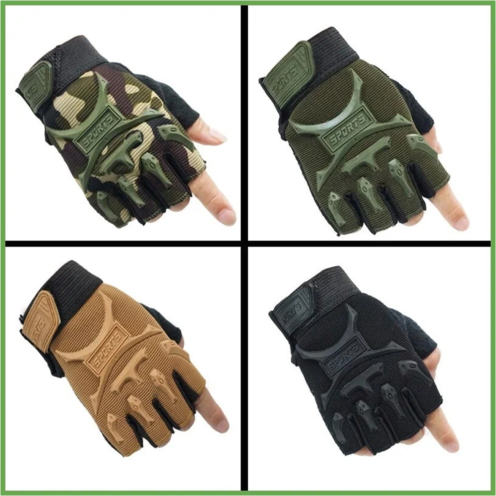 Guantes deportivos de medio de - Kids Outdoor Gloves reseña y precio