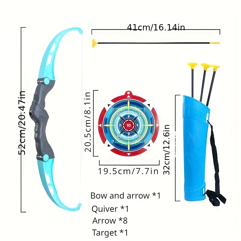 Juego de cubo para tiro con ar - Kids Outdoor Archery Set reseña y precio