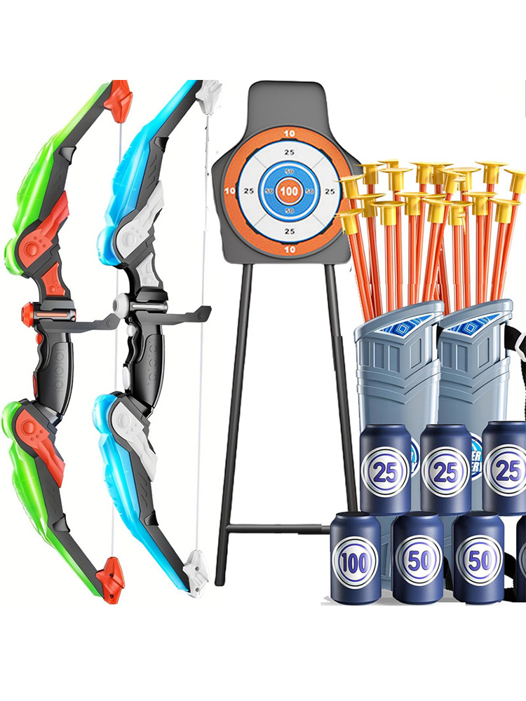 Juego de juguetes de tiro con  - Kids Outdoor Archery Set reseña y precio