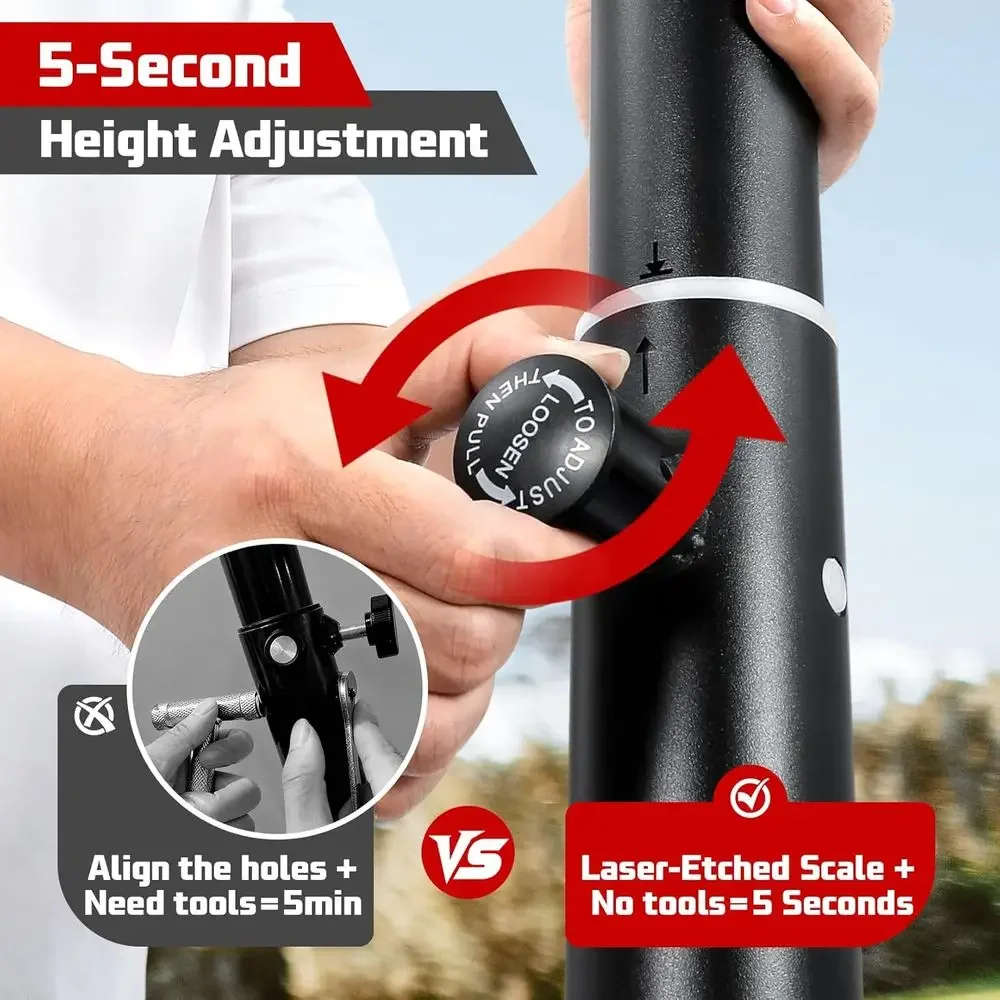 Aro de Baloncesto Portátil par - Basketball Hoop Outdoor reseña y precio