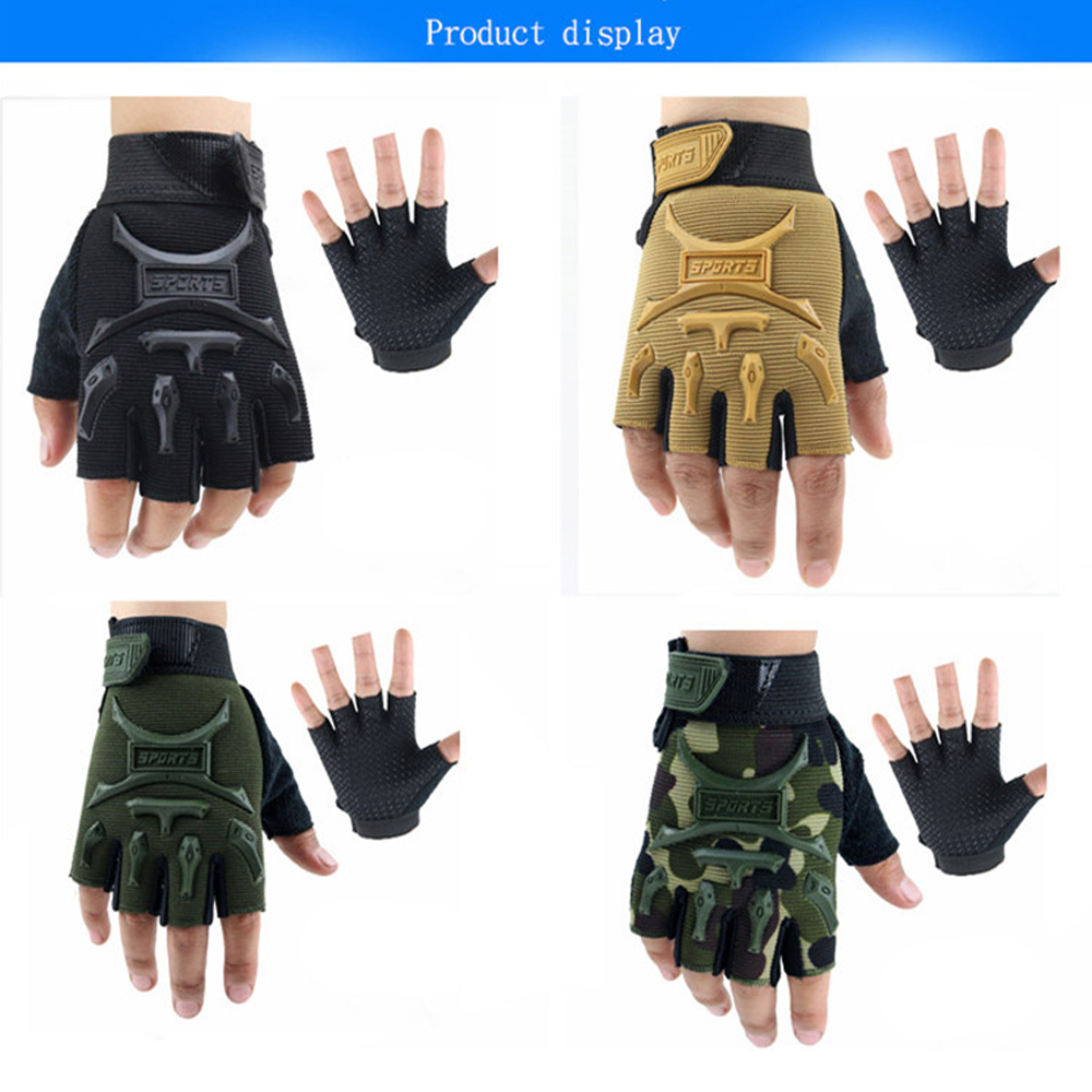 1 par de guantes de ciclismo p - Kids Outdoor Gloves reseña y precio