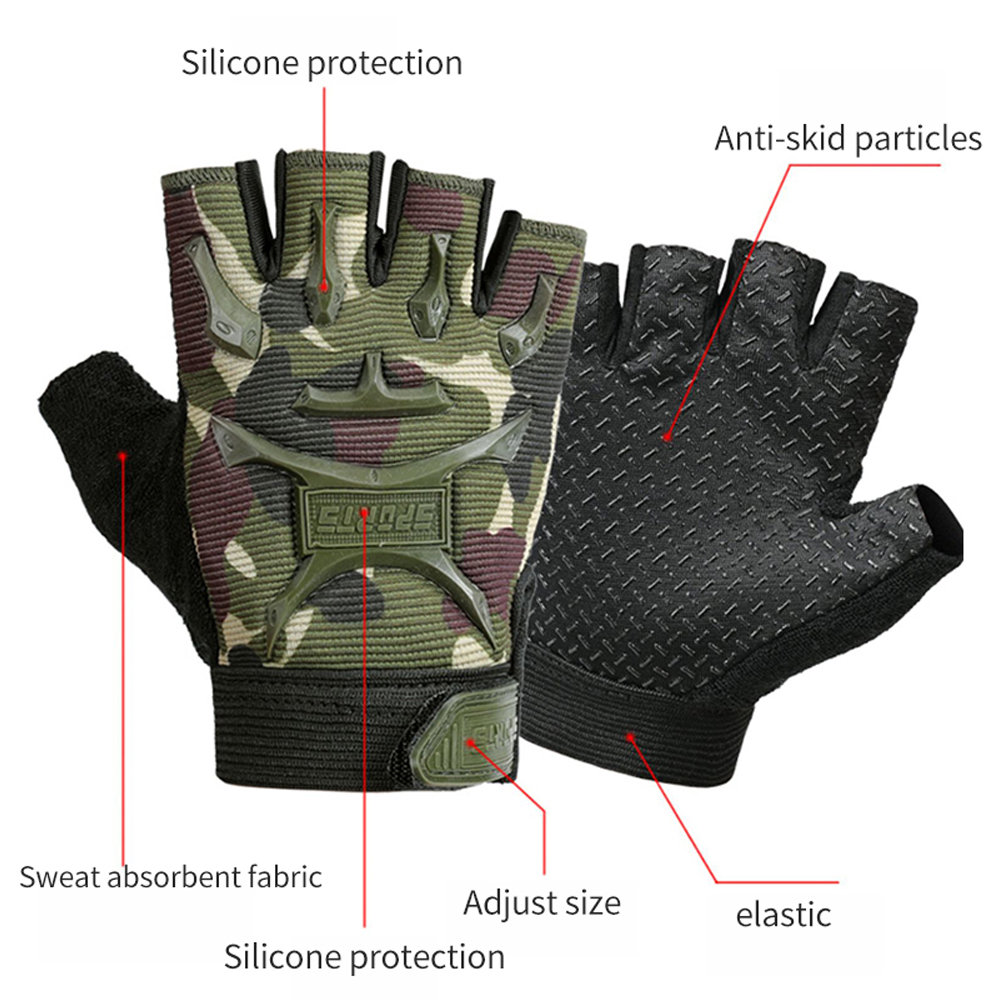 1 par de guantes de ciclismo p - Kids Outdoor Gloves reseña y precio