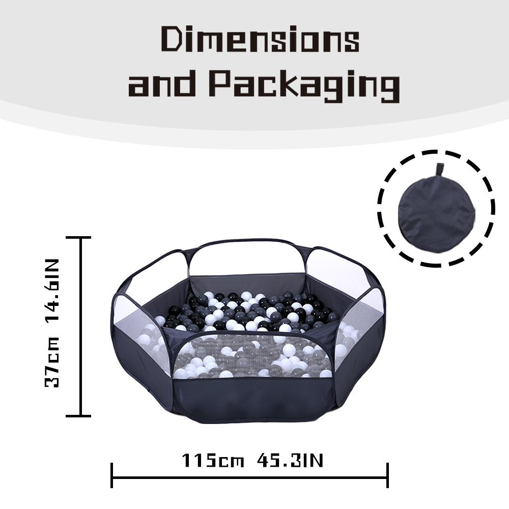 1 Piscina de Pelotas Plegable  - Kids Outdoor Ball reseña y precio