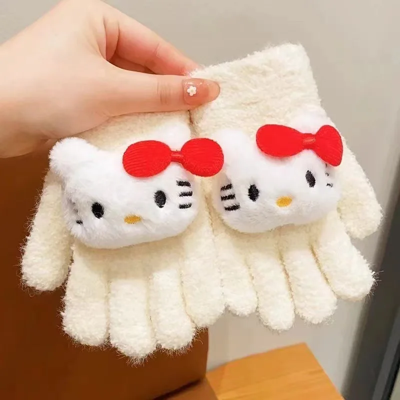Guantes de peluche Hello Kitty - Kids Outdoor Gloves reseña y precio