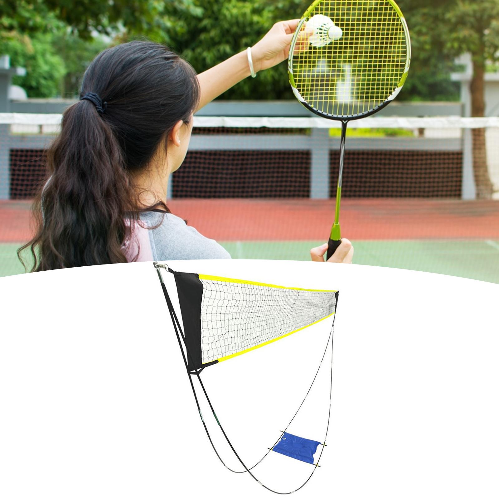 Red de bádminton con bolsa de  - Kids Outdoor Volleyball Net reseña y precio
