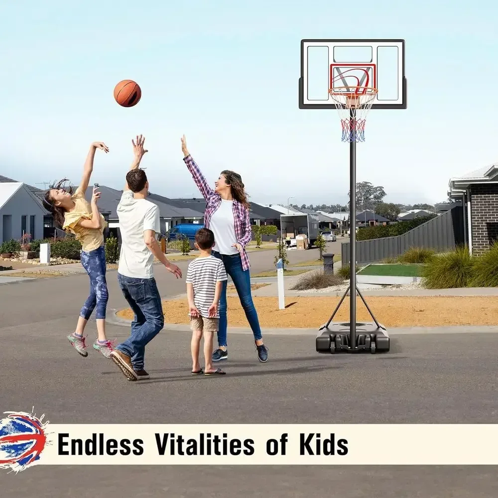 Aro de Baloncesto Portátil par - Basketball Hoop Outdoor reseña y precio