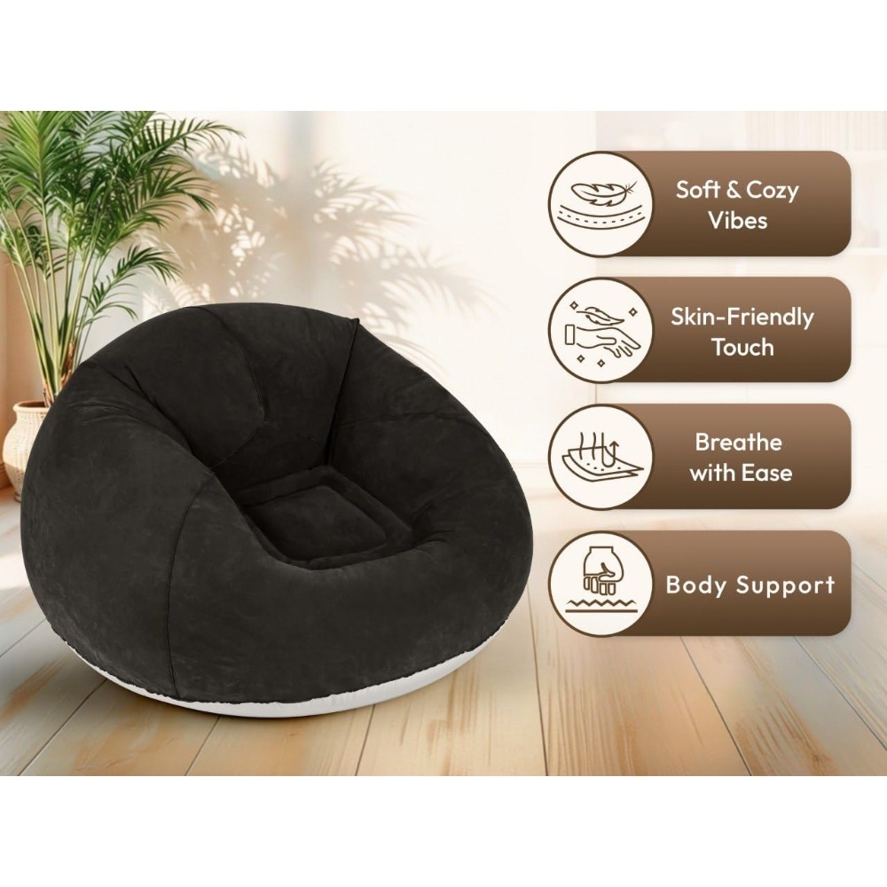 Sillón Inflable Tipo Puff con  - Kids Outdoor Bean Bag Chair reseña y precio