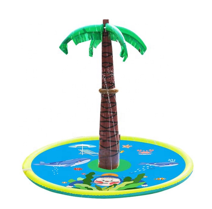 Alfombra Inflable de Agua con  - Sprinkler Splash Pad reseña y precio