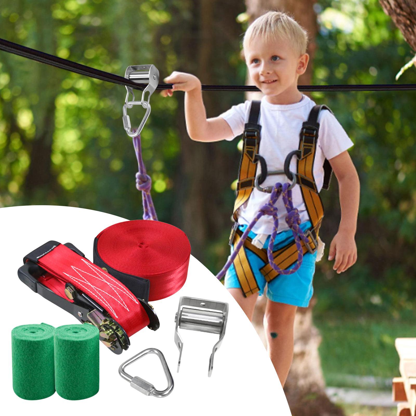 Cuerda de equilibrio para niño - Kids Outdoor Play Yard reseña y precio