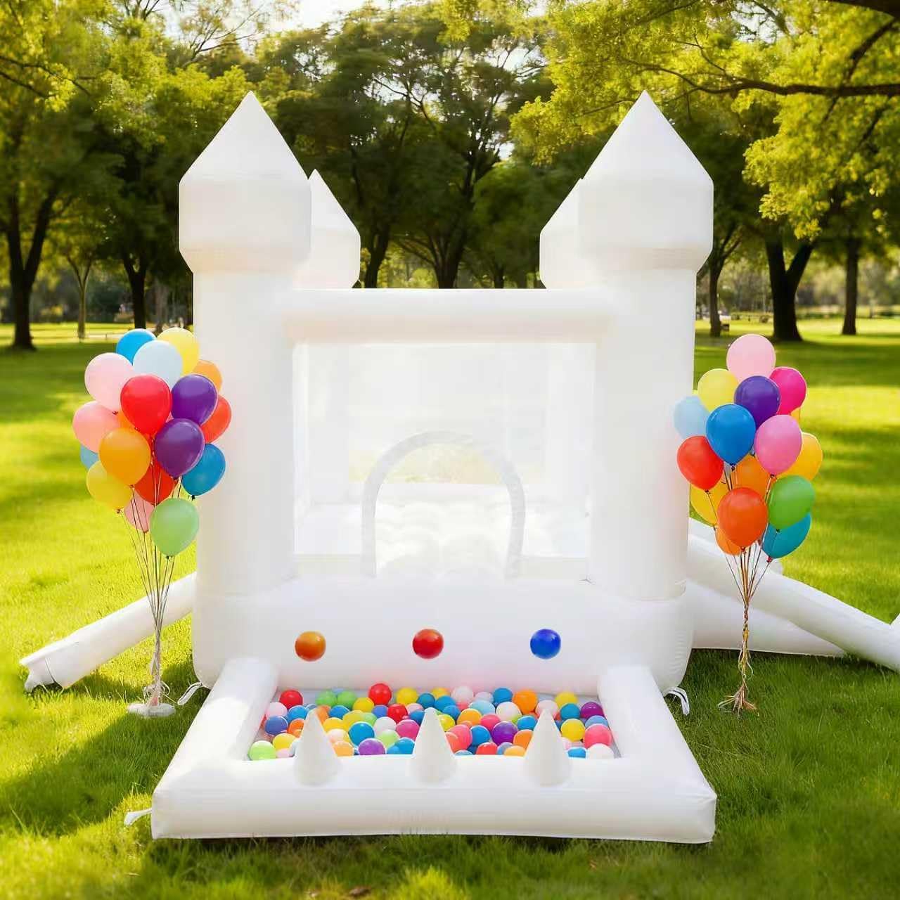 Castillo Inflable Blanco, Cast - Kids Outdoor Ball reseña y precio