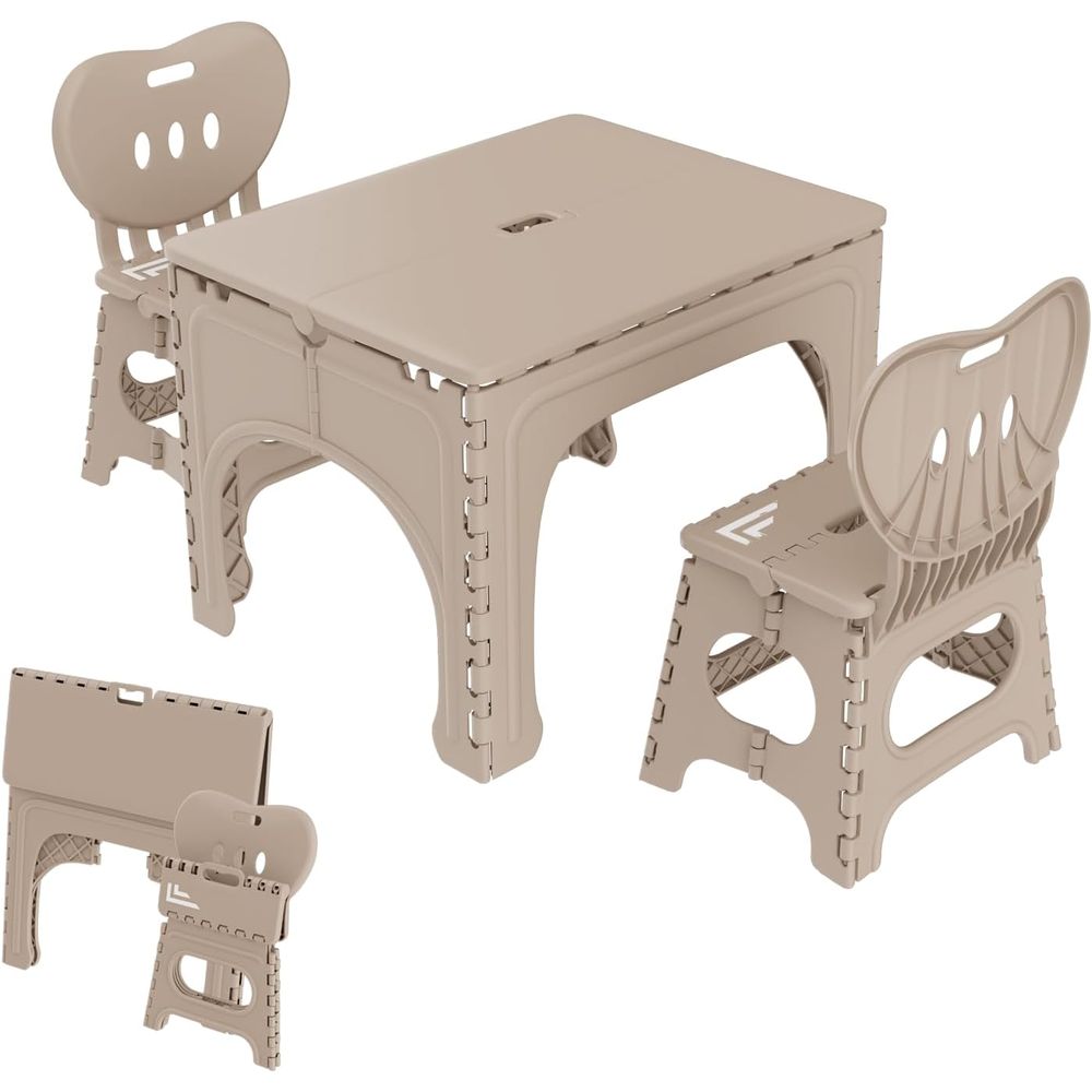 Juego de Mesa y Sillas Plegabl - Kids Outdoor Chair And Table reseña y precio