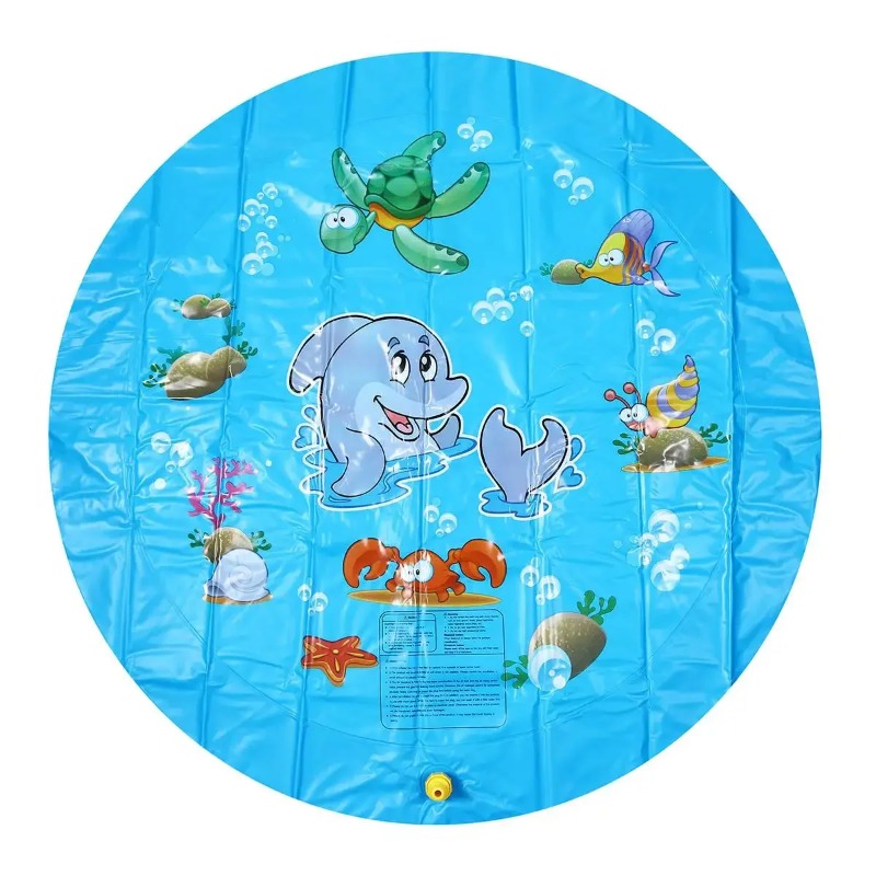 Piscinas contra salpicaduras d - Sprinkler Splash Pad reseña y precio