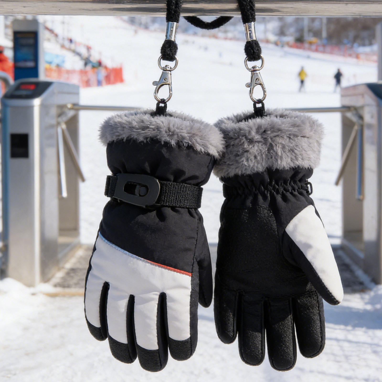 4 piezas de correas para guant - Kids Outdoor Gloves reseña y precio