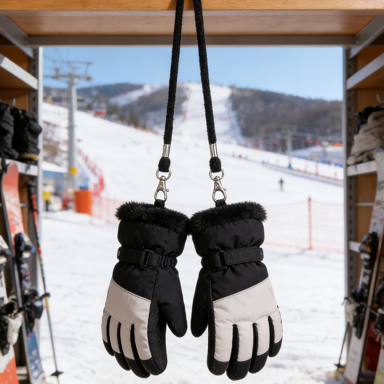 4 piezas de correas para guant - Kids Outdoor Gloves reseña y precio