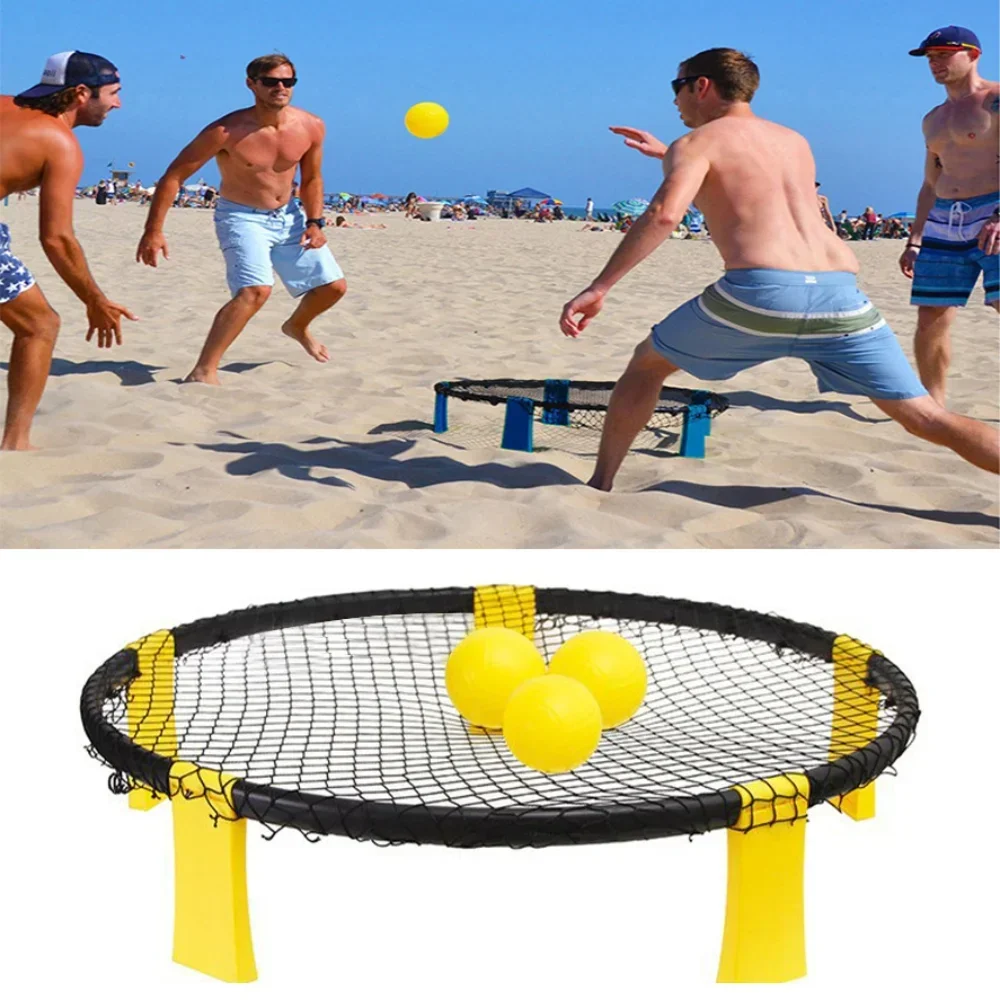 Juego de voleibol de playa, mi - Kids Outdoor Volleyball Net reseña y precio