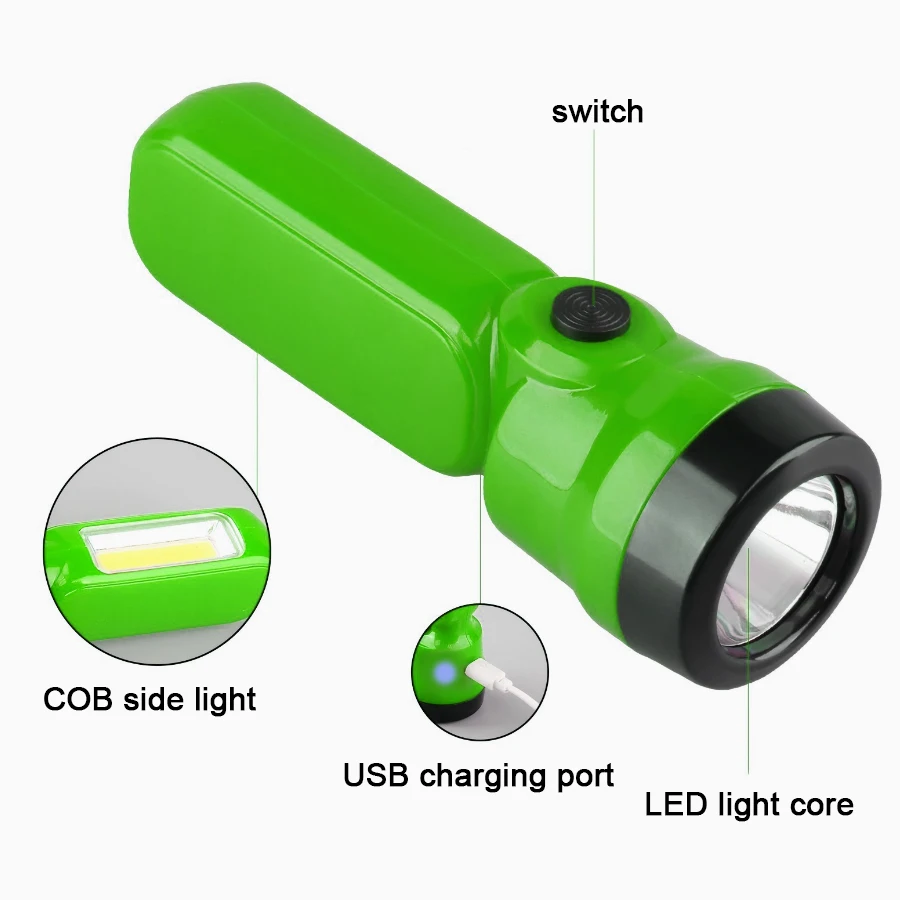 Mini linterna para niños COB + - Outdoor Kid reseña y precio