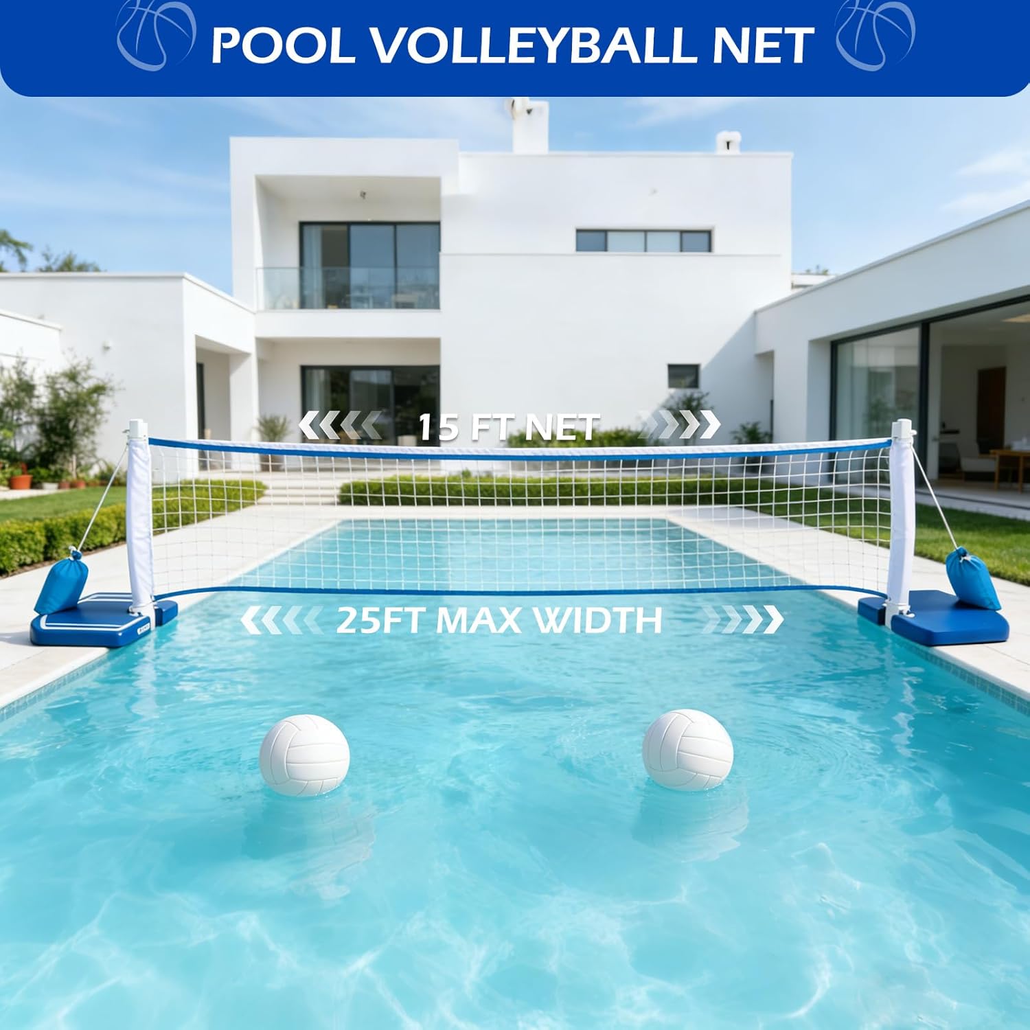 Aro de Baloncesto y Red de Vol - Kids Outdoor Volleyball Net reseña y precio