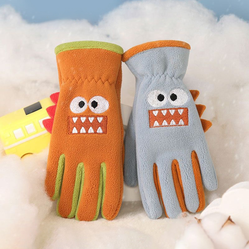 Guantes de felpa para niños de - Kids Outdoor Gloves reseña y precio