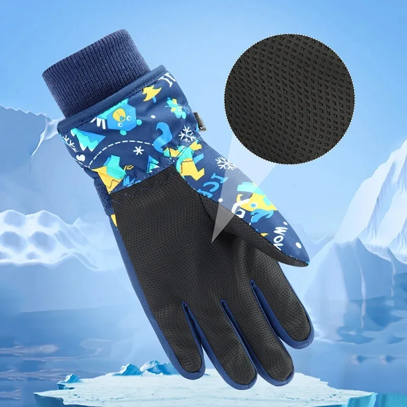 Guantes de esquí de invierno p - Kids Outdoor Gloves reseña y precio