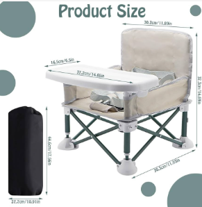 Silla portátil para niños, asi - Kids Outdoor Bean Bag Chair reseña y precio