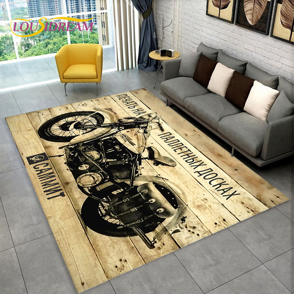 Alfombra grande 3D Retro Vinta - Kids Outdoor Clubhouse reseña y precio