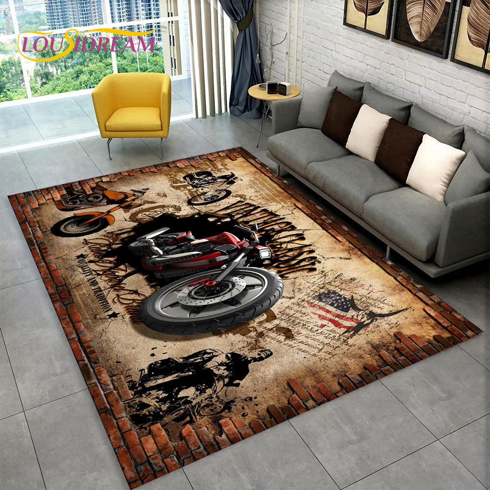 Alfombra grande 3D Retro Vinta - Kids Outdoor Clubhouse reseña y precio
