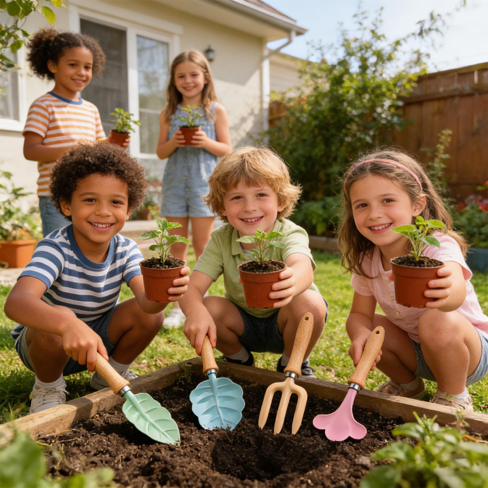Juego de jardinería para niños - Kids Outdoor Play Yard reseña y precio