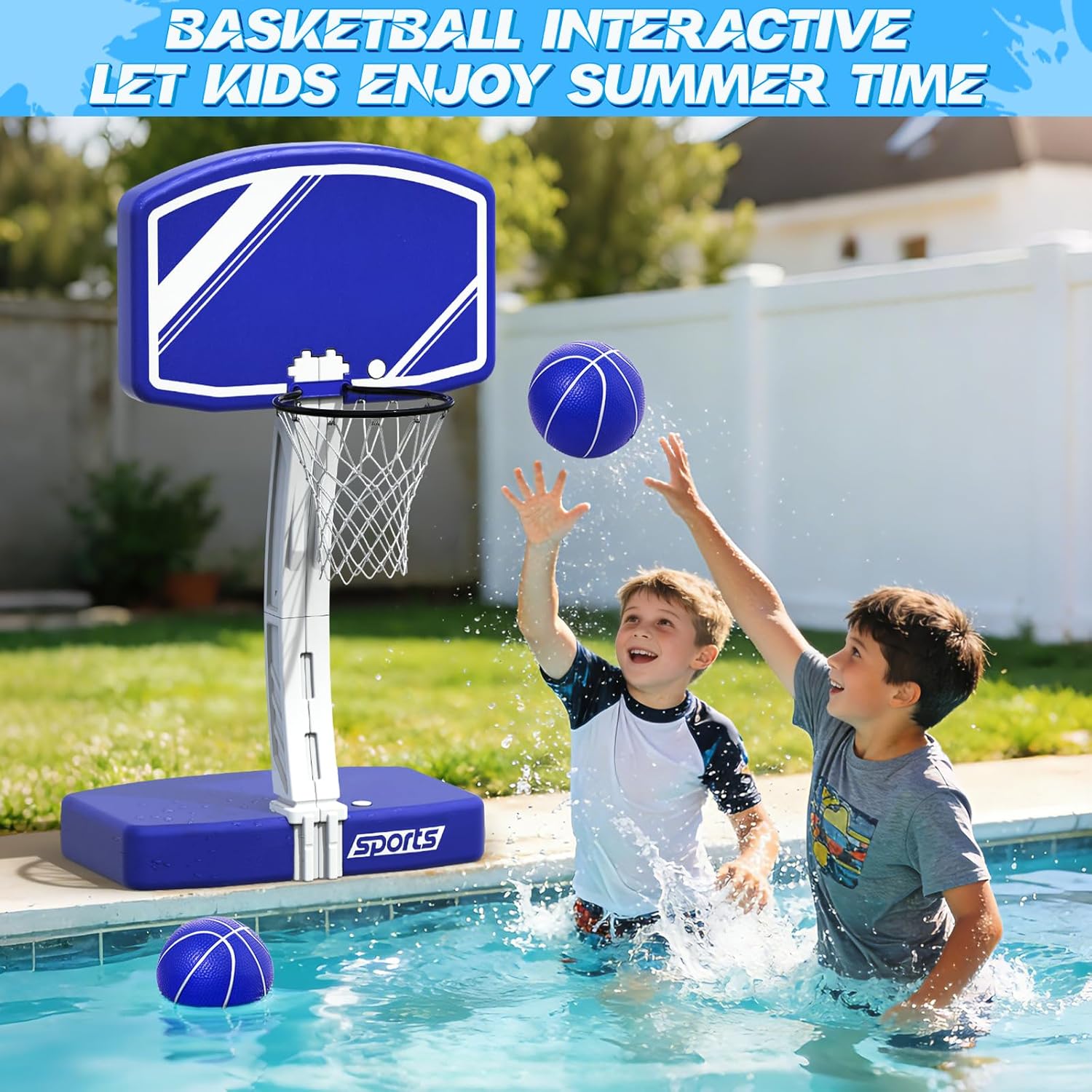 Juego de Baloncesto y Voleibol - Kids Outdoor Volleyball Net reseña y precio